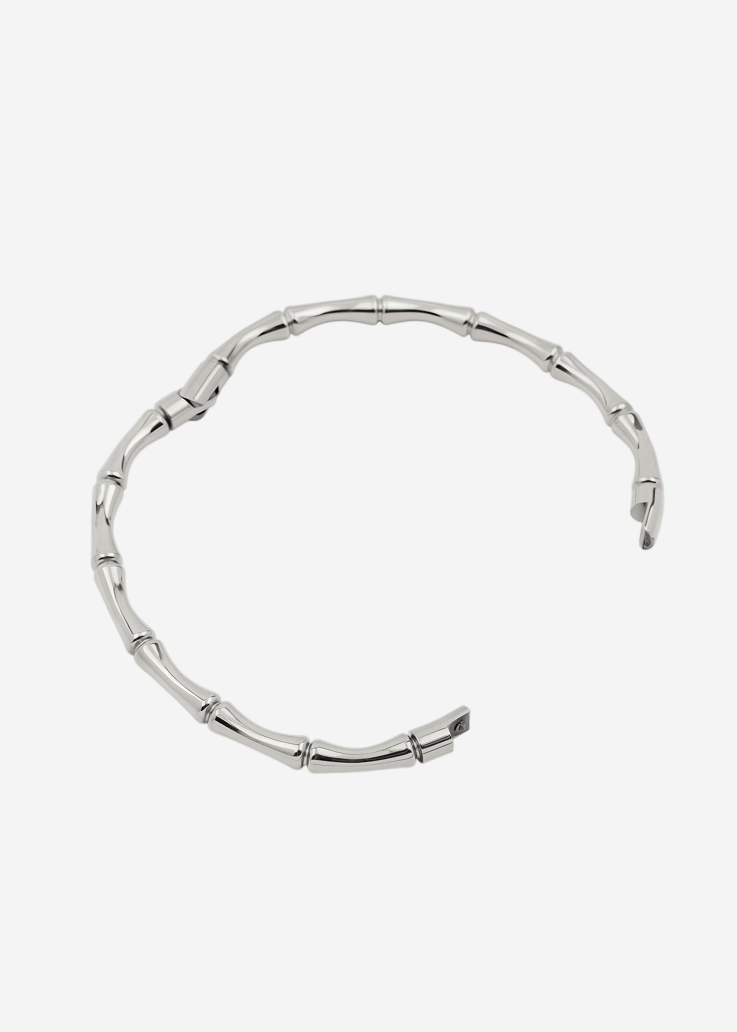 Bracelet silver bamboo