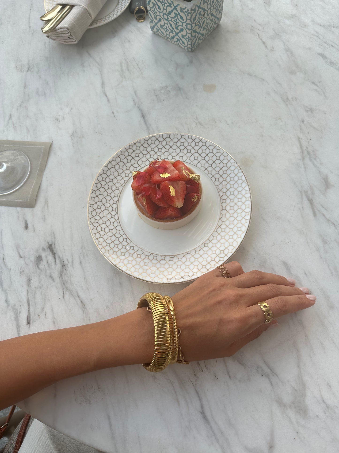 Statement bracelet gold GILTY