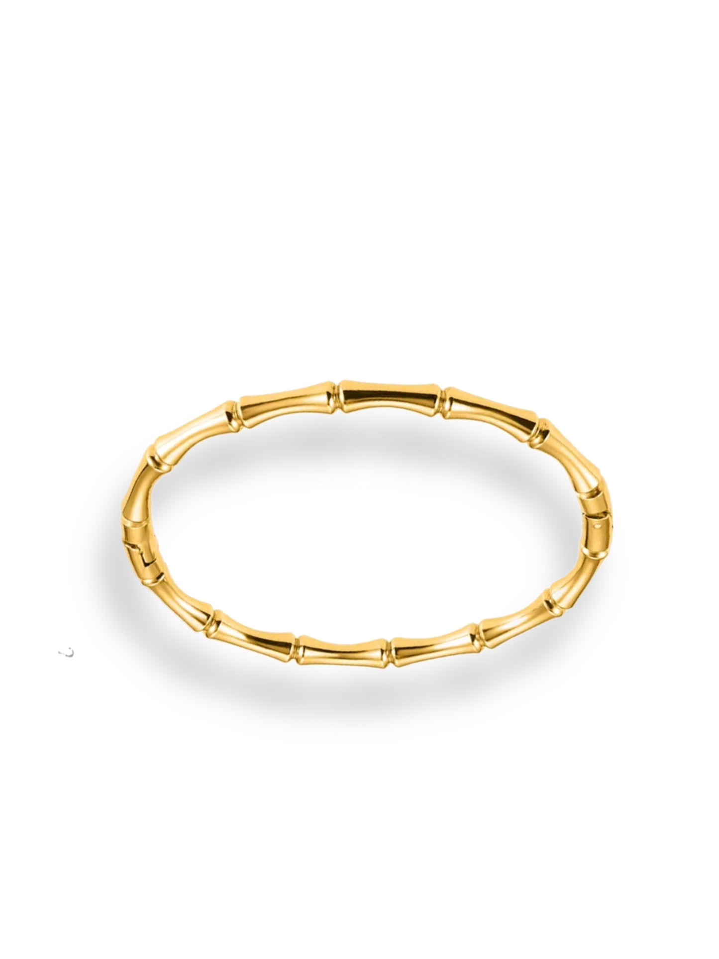 Bracelet gold bamboo GILTY