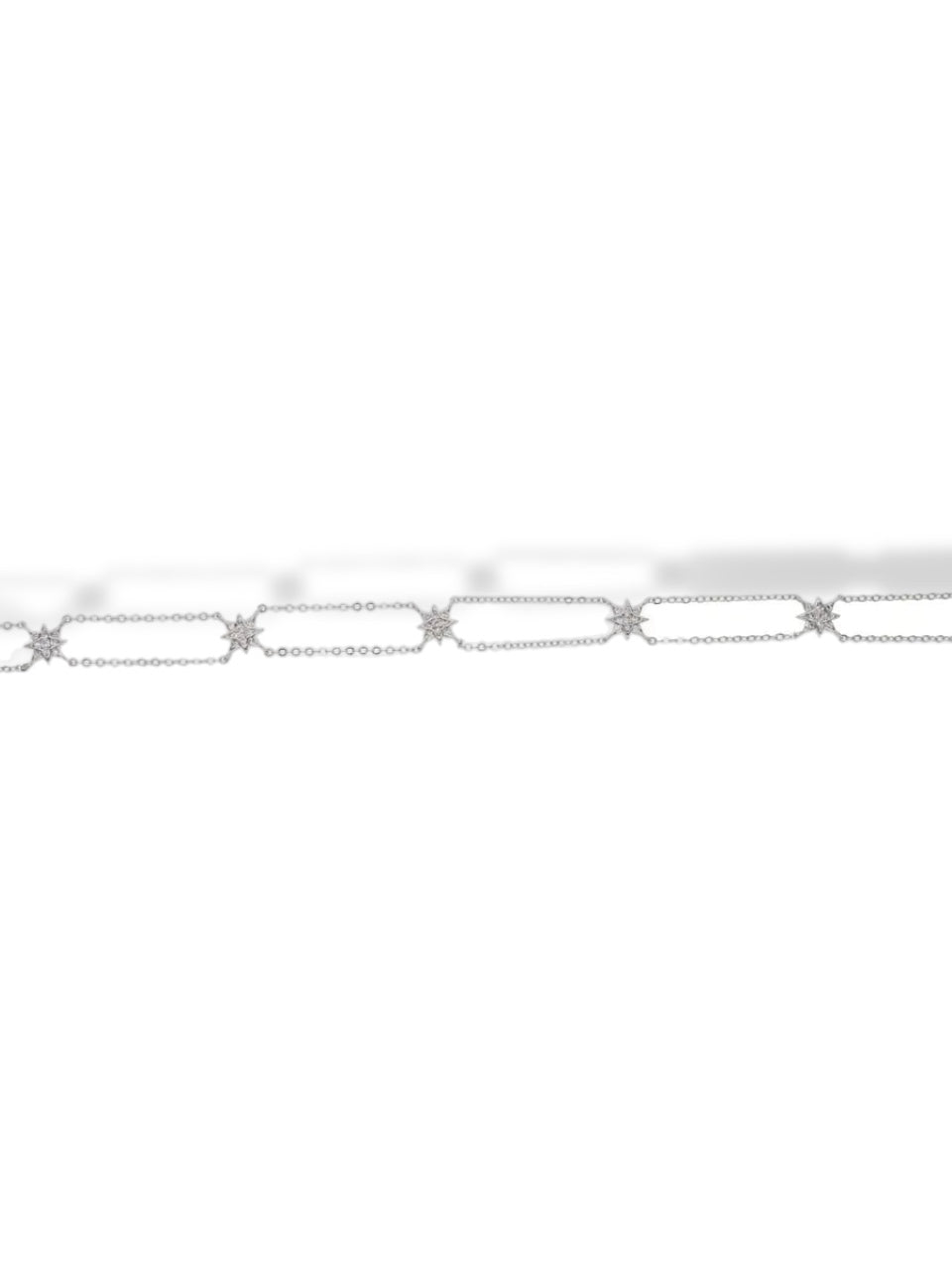 Silver star small chocker