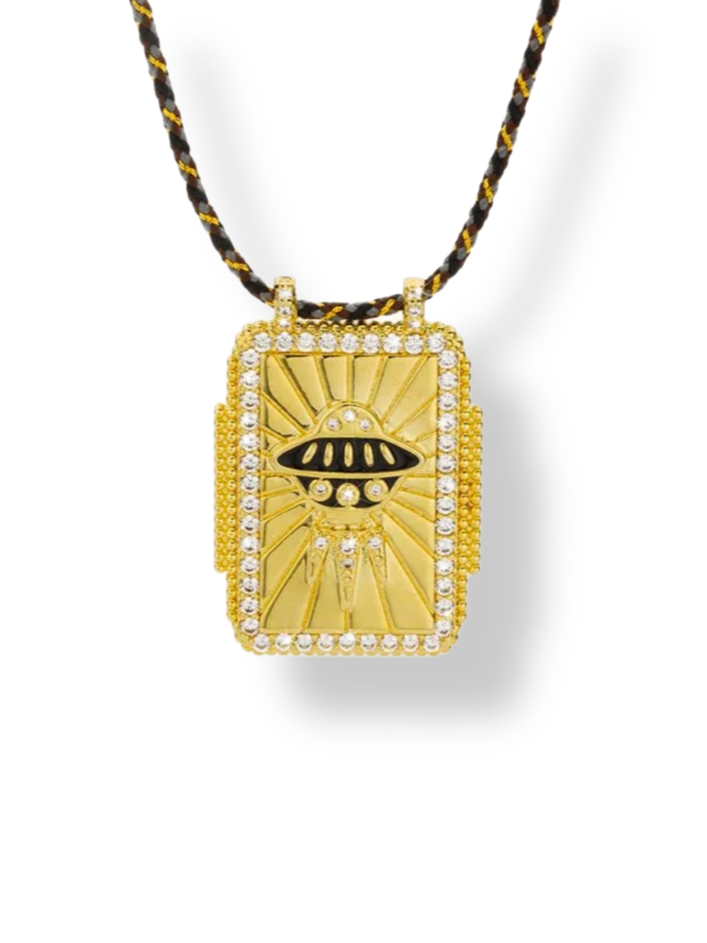 Necklace w/taro signs Plate