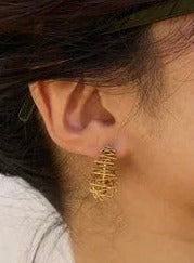 Earrings w/volume GILTY