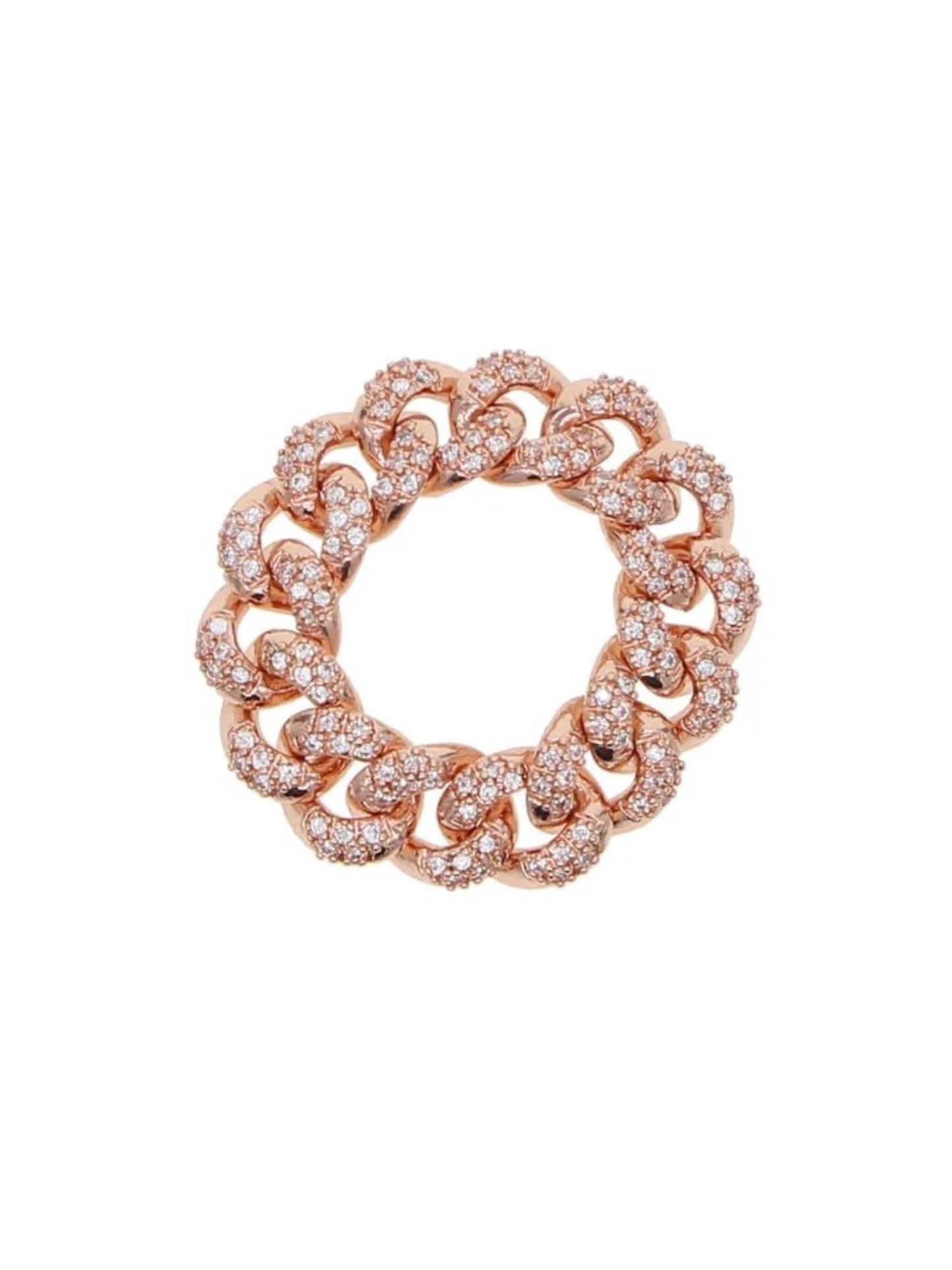 Ring chain rose gold