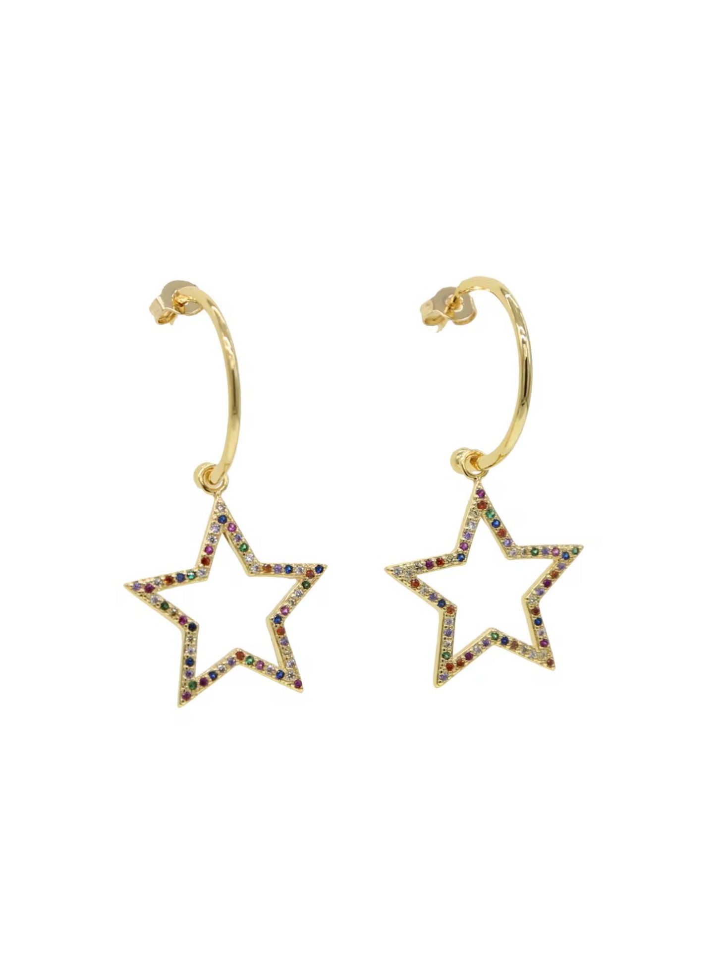Earrings w/stars