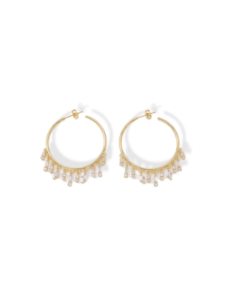Earrings w/stones