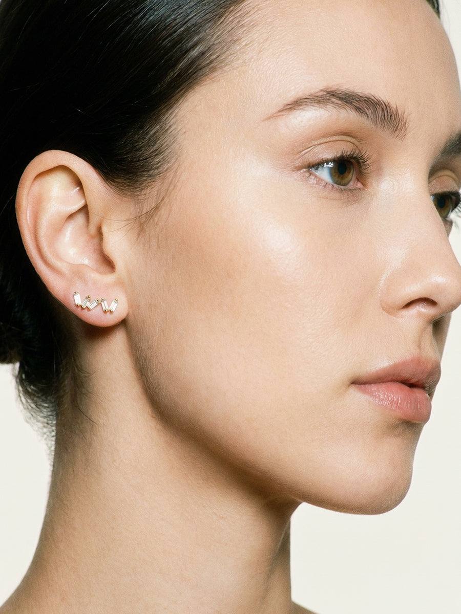Earrings w/stones