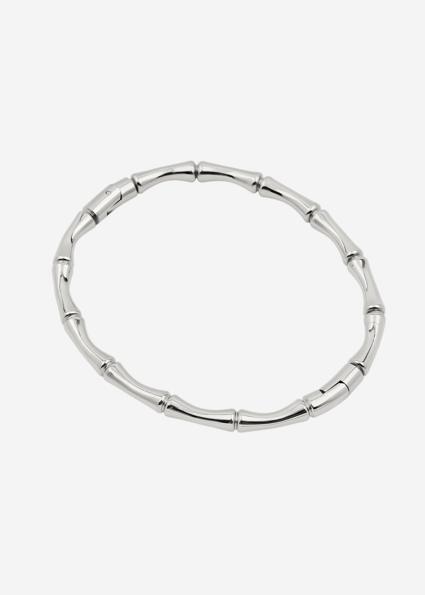 Bracelet silver bamboo