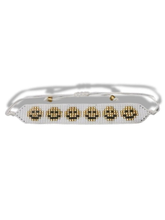 Beaded bracelets w/smile