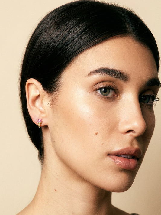 Ice cream earrings
