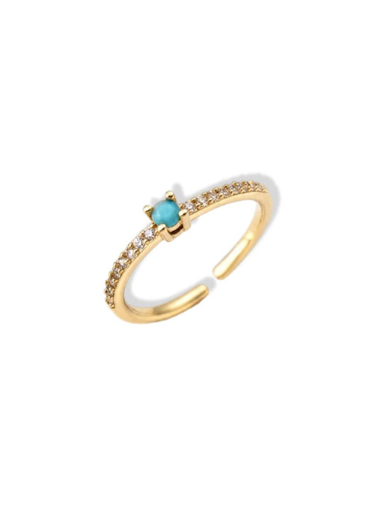 Ring w/blue stone