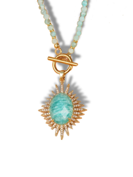 Necklace w/Tianhe Stone