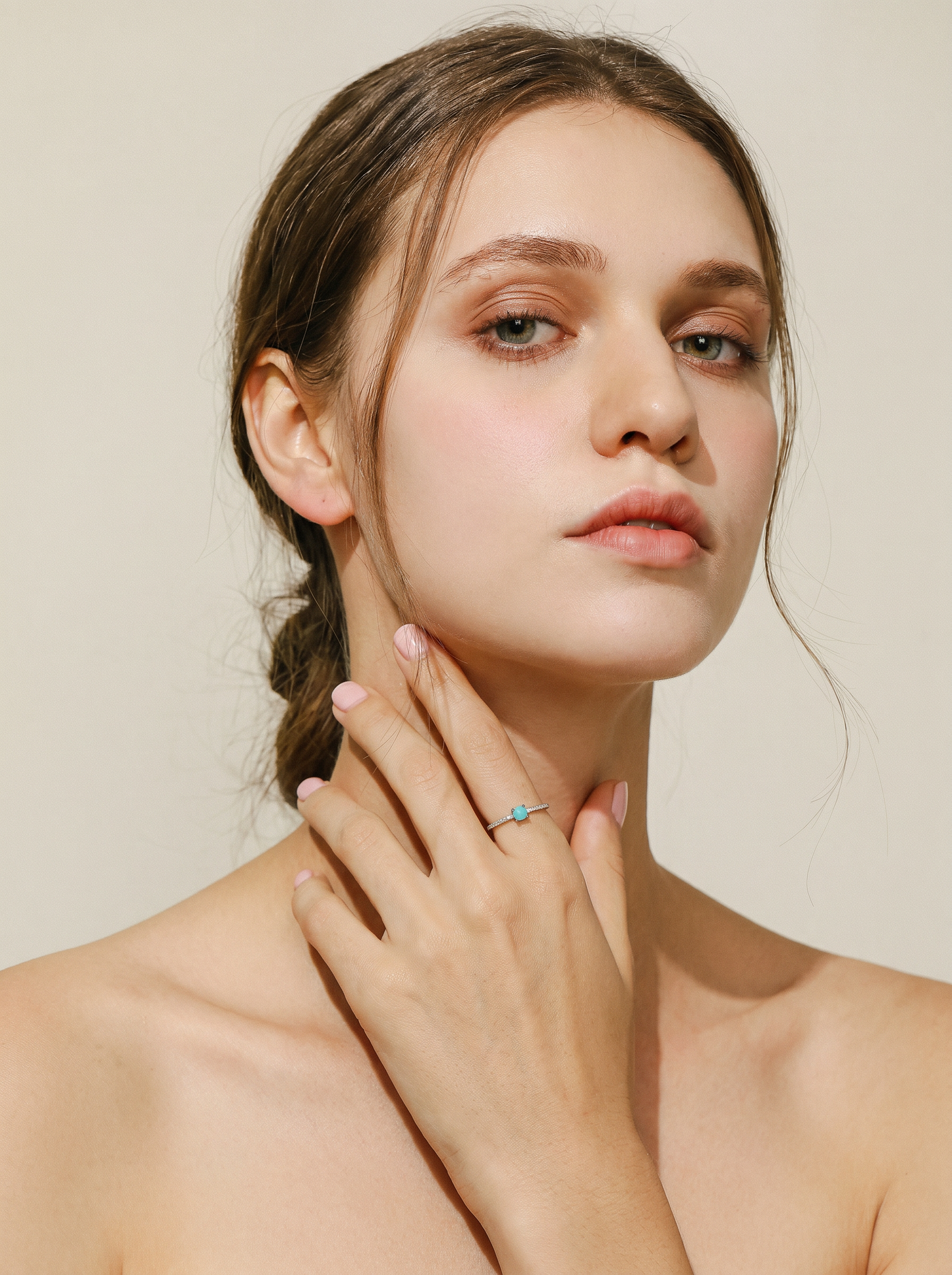Ring w/blue stone