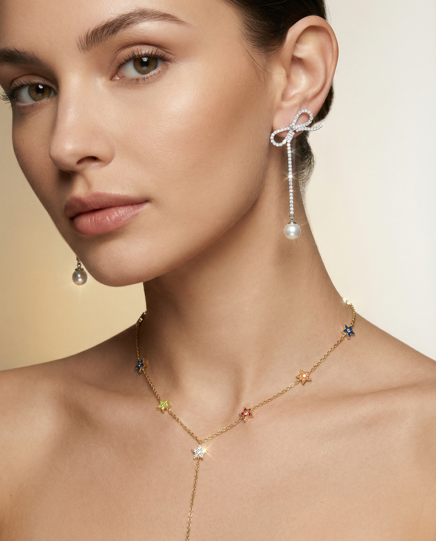 Bow earrings
