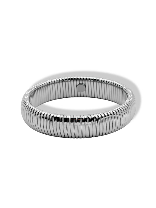Statement bracelet silver