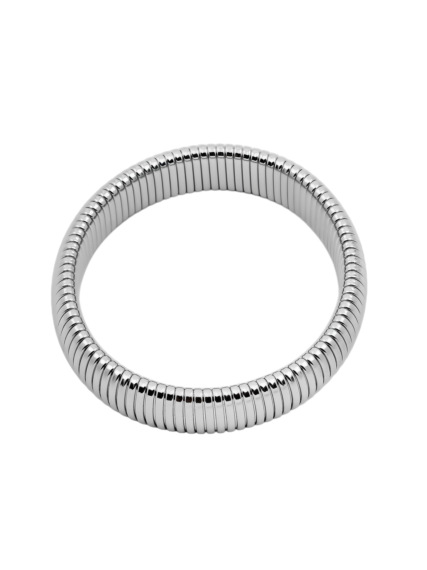 Statement bracelet silver