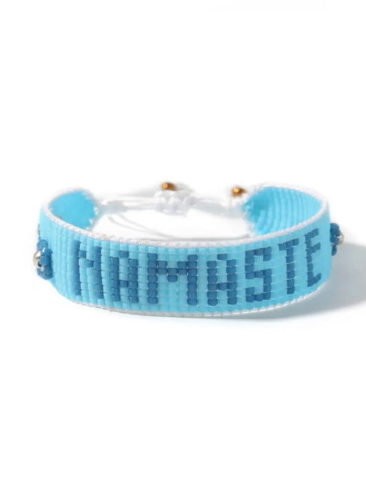 Beaded bracelet "namaste"