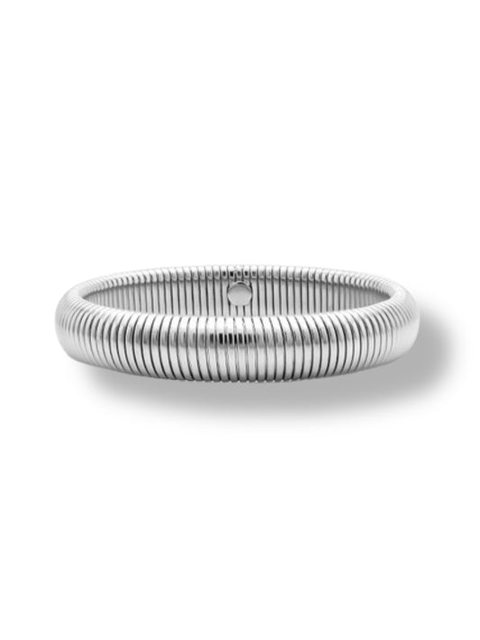 Statement bracelet silver