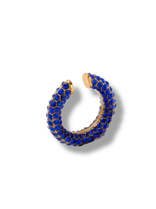 Cuff w/blue stones