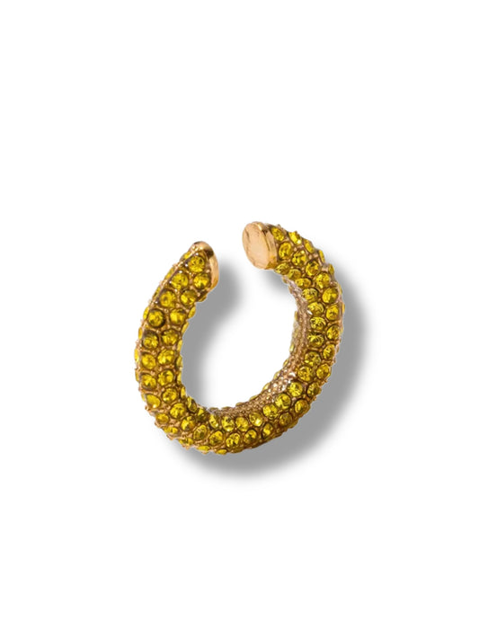 Cuff w/yellow stones