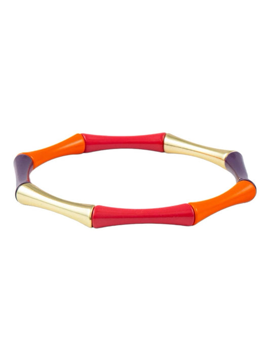 Bamboo red bracelet