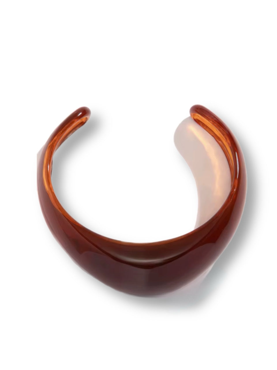 Bracelet enamel brown