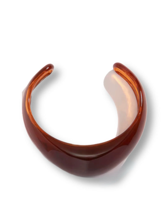Bracelet enamel brown