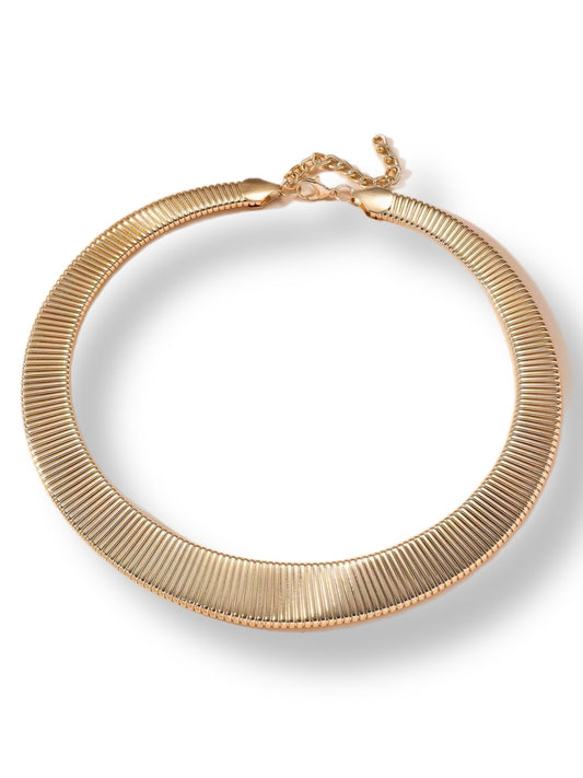 Necklace chocker gold