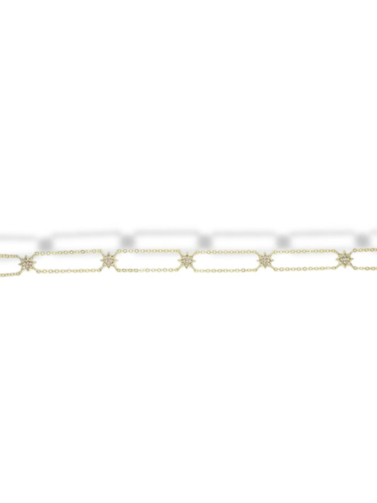 Gold star small chocker
