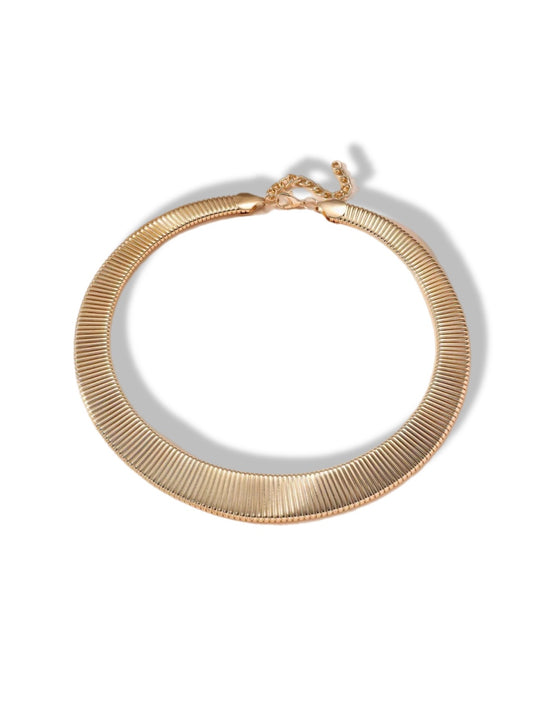 Necklace chocker gold