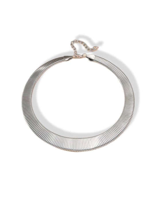 Necklace chocker silver