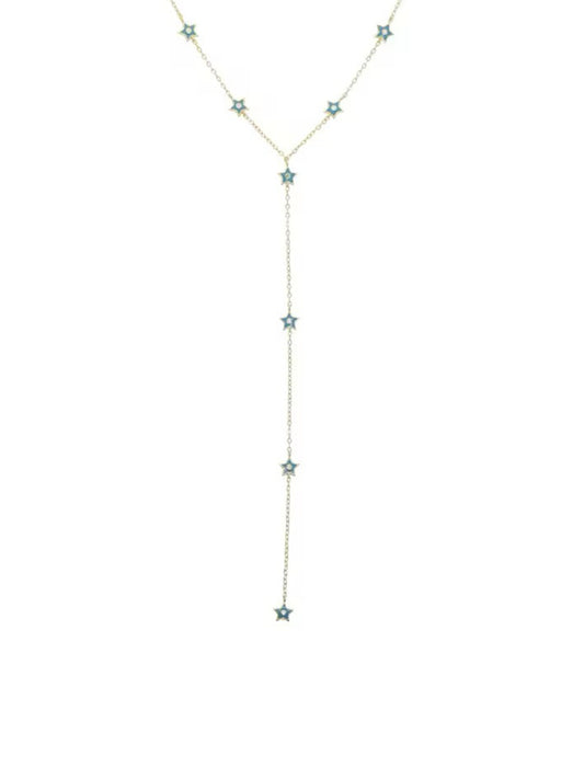 Necklace w/small stars