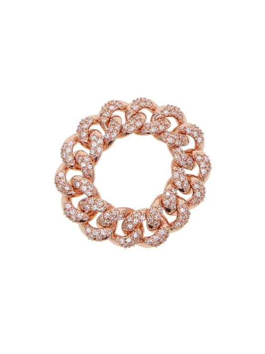 Ring chain rose gold