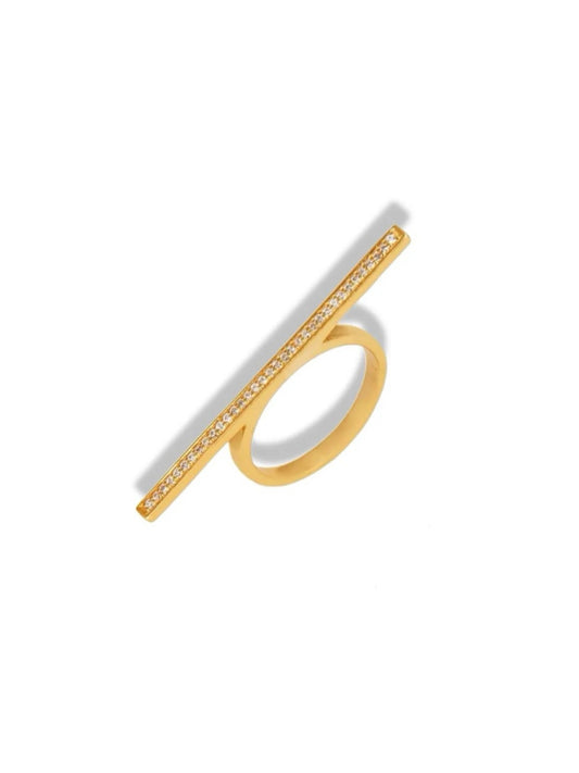 Bar golden ring