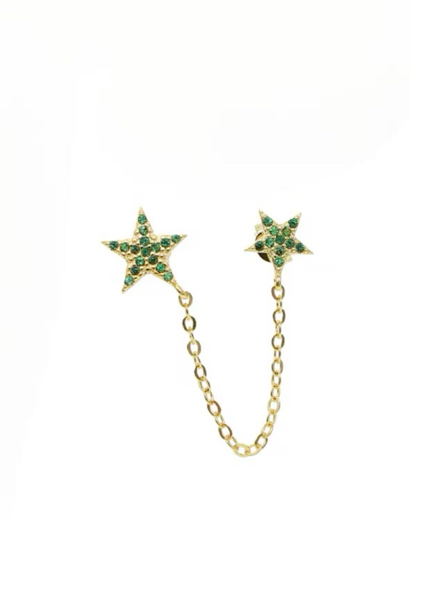 Сolorful earrings with stars