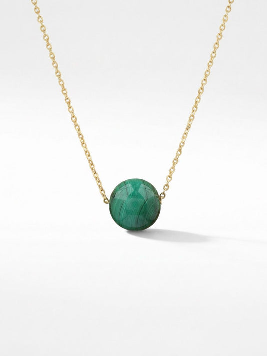 Necklace w/ Malachite