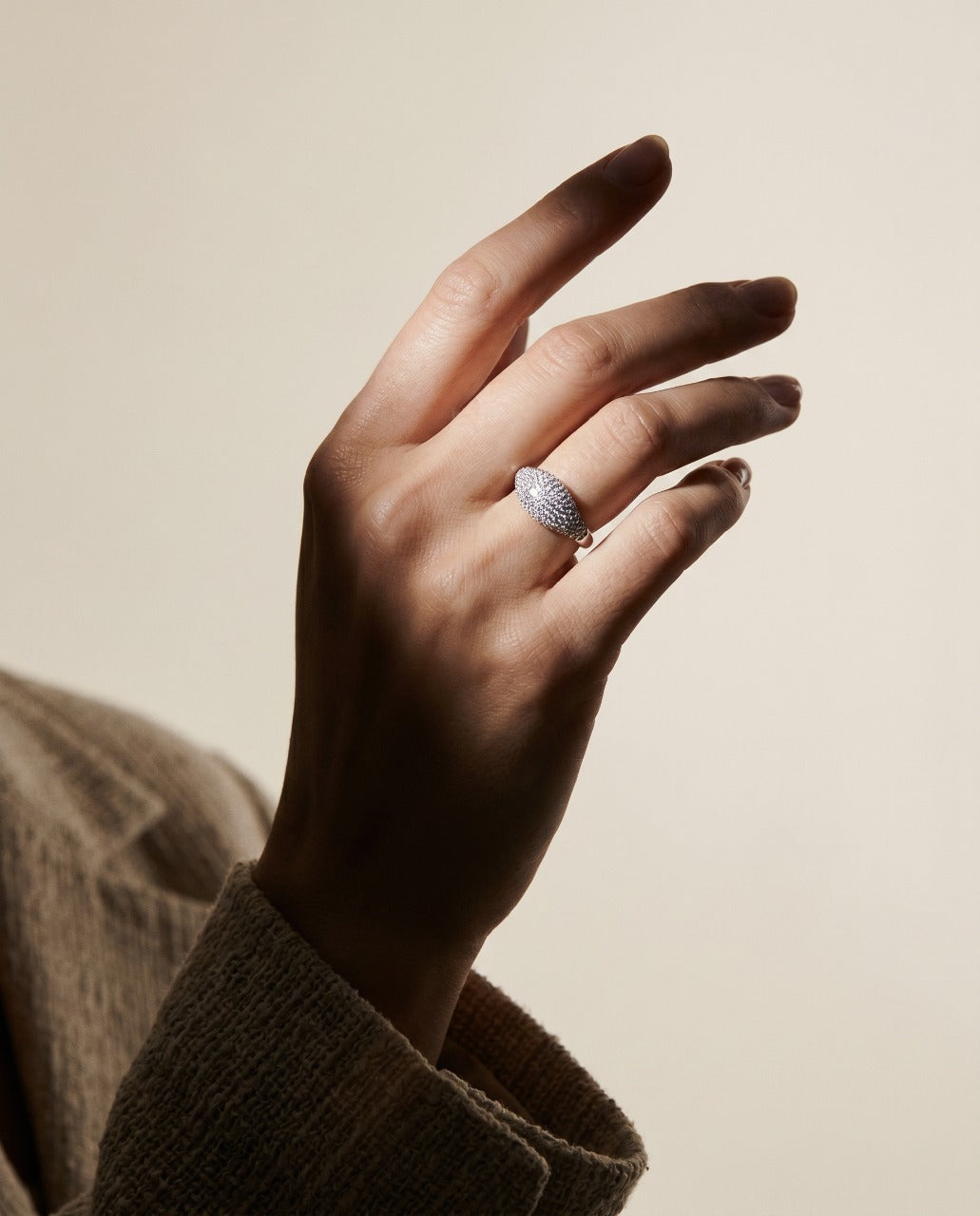 Statement ring silver