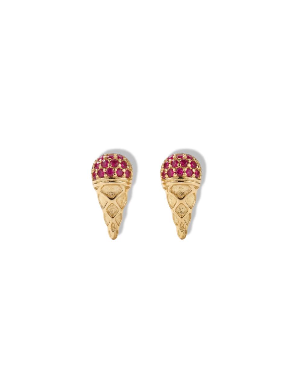 Ice cream earrings